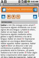 Diccionarios gratis screenshot 2