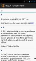 TDK Büyük Türkçe Sözlük capture d'écran 1