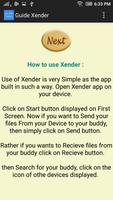 Guide Xender: File Transfer imagem de tela 3