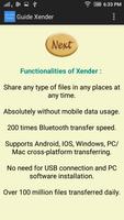 Guide Xender: File Transfer imagem de tela 2