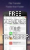 Guide Xender How file transfer plakat