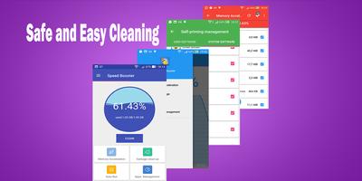 Speed ​​Booster e Cleaner Cartaz