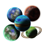 Match Planets: fun Puzzle Games for kids icon