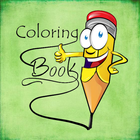 coloring book icon