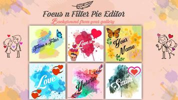 Stylish Name Art pic Editor - Focus N Filter پوسٹر