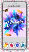 Stylish Name Art pic Editor - Focus N Filter اسکرین شاٹ 1