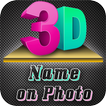 3D Name art Maker - 3D Stylish Text on Photo