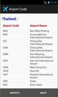 Airport Code plakat