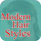 Modern Hair Styles Zeichen