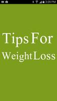 Tips For Weight Loss Cartaz