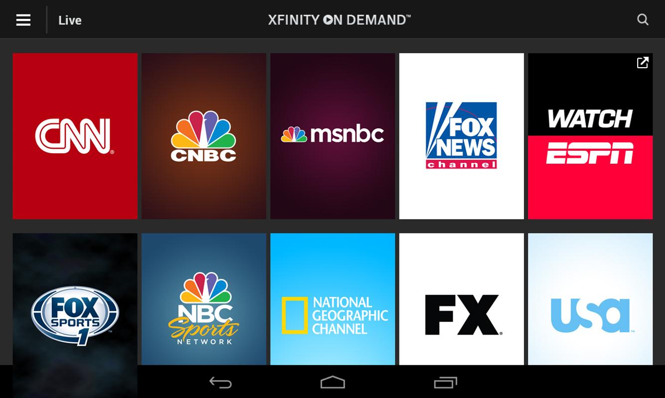 XFINITY TV Go for Android - APK Download