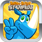 Rhino Rush Stampede أيقونة