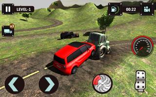 Heavy Duty Tractor Pull : Car Tow Transporter syot layar 3