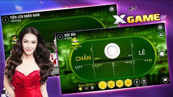 XGame - Danh Bai Doi Thuong ảnh chụp màn hình 1