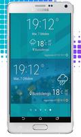 S6 Edge Launcher Theme: Galaxy ポスター