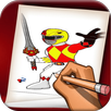 How To Draw New Power Rangers E3 APK