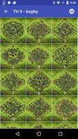 Maps of Clash Of Clans Plakat