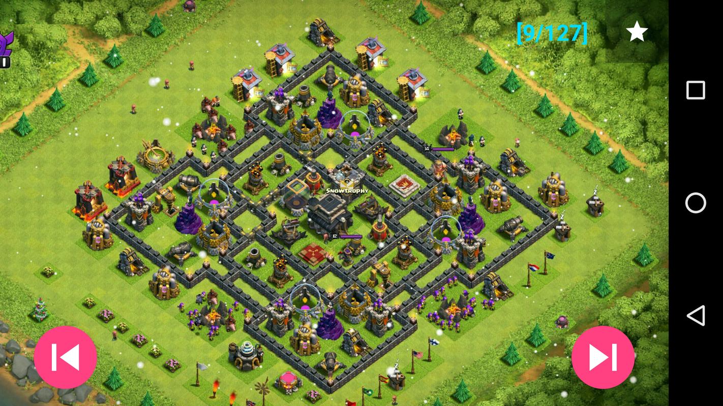 best town hall 5 defense clash of clans 2017