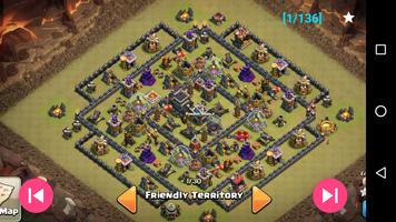 War layouts for Clash of Clans syot layar 2