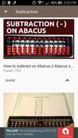Learn Abacus Calculation - Abacus Videos for Kids اسکرین شاٹ 1