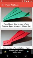 پوستر How to make paper Airplanes