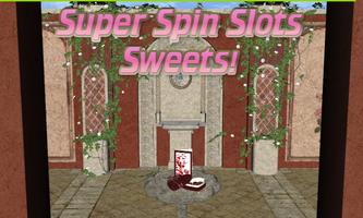 Super Spin Slots Sweets الملصق