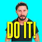 ikon Just Do it Shia Meme Motivator