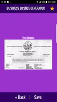 Business License Maker (Free) imagem de tela 1