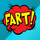 Fart button sound noises 101 Fart Prank Soundboard ícone