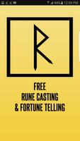 Rune Casting & Runic Divination (Free App) Affiche