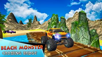 Extreme Buggy Beach: Monsters Kart Stunt Racing 스크린샷 1