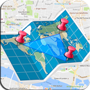 GPS منطقة قياس بعد آلة حاسبة APK