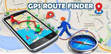 GPS Route Finder: Compass & Map Navigation