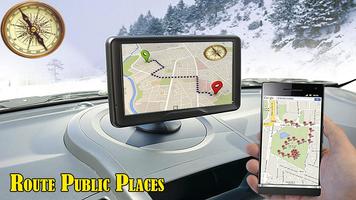GPS Route Finder: Map Navigation & Compass capture d'écran 2
