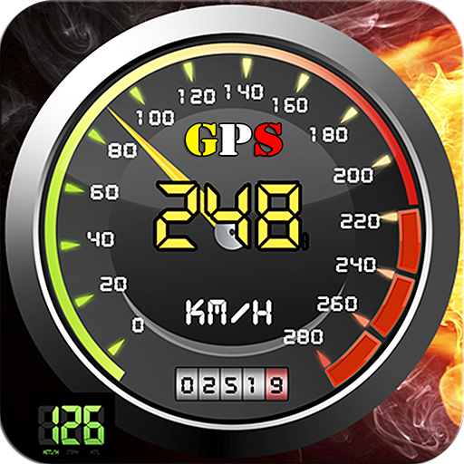 車速表速度跟踪器 - HUD gps速度視圖