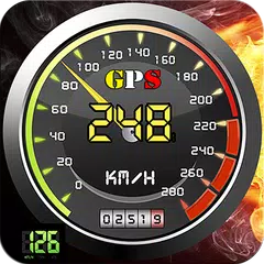 velocímetro velocidad rastreador HUD GPS velocidad