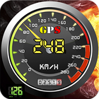 Speedometer Speed Tracker- HUD GPS Speed View ไอคอน