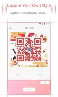 Insta QR Code- QR Code Reader, Scanner and Creator captura de pantalla 1