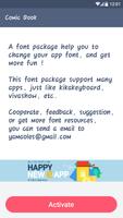 Comic Book-fonts for free Ekran Görüntüsü 1