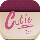 TextCutie-text free for Moment icône