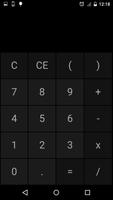 پوستر Calculator Black & Elegant