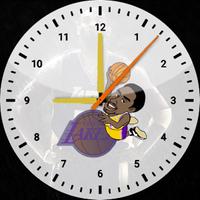Lakers Watch Face for Wear स्क्रीनशॉट 1