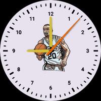 Spurs Watch Face for Wear تصوير الشاشة 1