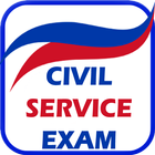 Civil Service Exam Reviewer Philippines ícone