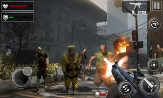 Zombie Killer Dead Sniper Shooting 3D capture d'écran 2