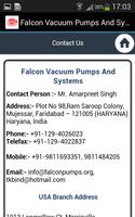 برنامه‌نما Falcon Vacuum Pumps & Systems عکس از صفحه