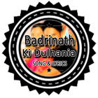 Badrinath KiDulhania Lyrics OK आइकन