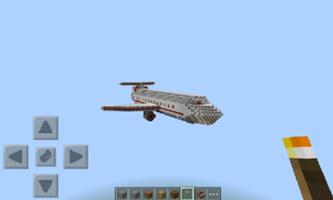 Airplane Mod For Minecraft Pe plakat