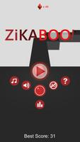 ZiKaBoo! - 3D Coureur jeu de b Affiche