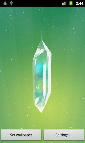 Android向けの幸運水晶ライブ壁紙 Lucky Crystal Apkをダウンロードしましょう